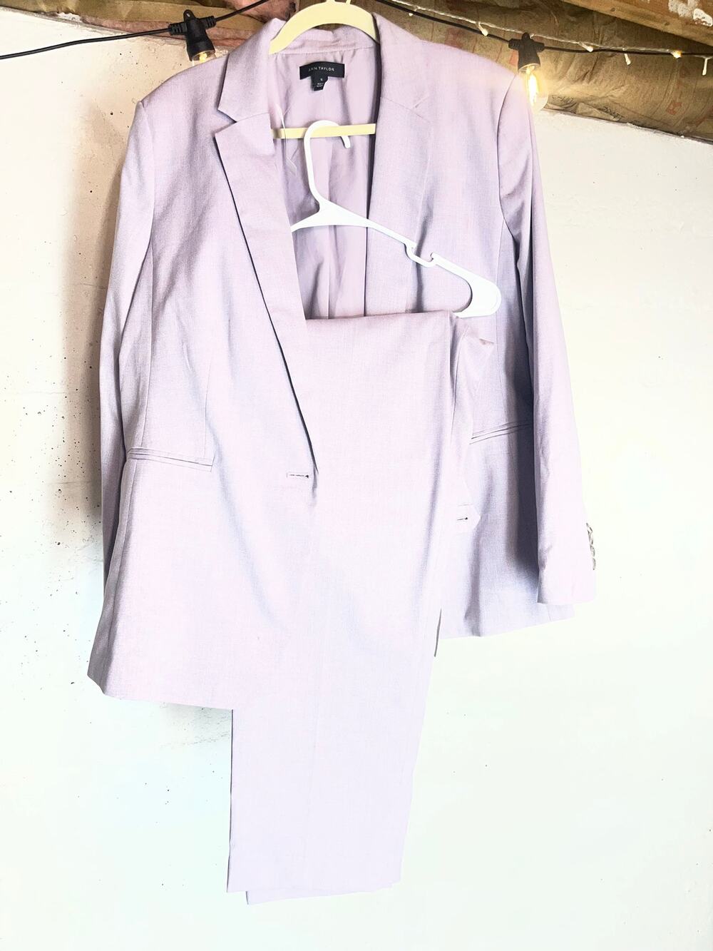 Ann Taylor Lilac Suit